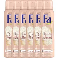 Fa Divine Moments Deodorant Spray 6x150ml - Voordeelverpakking