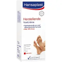 Hansaplast Droge Voeten Hydraterende Crème | Intensieve Hydratatie | Beschermt tegen eeltvorming 100 ml Crème