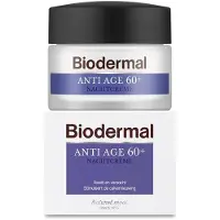 Biodermal Anti-aging nachtcrème 60+ - Anti-aging - Niacinamide - 50ml