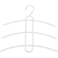 Chimb 6-pack Kledinghanger - Kleerhangers - Wit