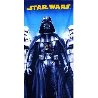 Star Wars Starwars handdoek - 140 x 70 cm. - Darth Vader strandlaken - blauw