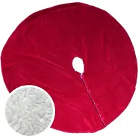 Unique living treeskirt coby 110cm Ø red kerstboomkleed
