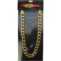 Partyxplosion Pooier ketting goud (goud)
