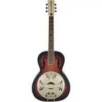 Gretsch G9240 Alligator Round-Neck Biscuit Cone Resonator 2-Color Sunburst
