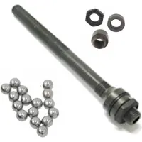Shimano achteras compleet FH TX505 146 mm staal zwart