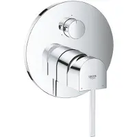 GROHE Plus Inbouwthermostaat - 2 knoppen - douche/badkraan - chroom 24093003