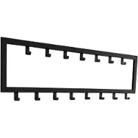 Lt-luce Kapstok Joy Mat zwart 15 haken 90 x 29cm