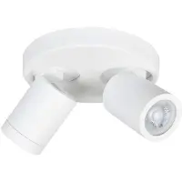 Highlight Spot Oliver Wit 2-lichts IP44 Rond