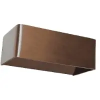 Artdelight Wandlamp Mainz 20 x 7 cm koper brons