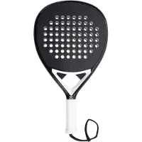 Angel Sports padelracket 52 x 36,5 cm P42 EVA15 carbon zwart