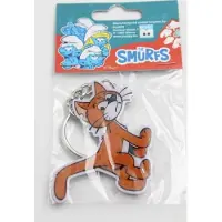 De Smurfen - Azrael de kat - metalen sleutelhanger - 5cm