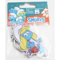 De Smurfen Smurfin sleutelhanger metaal - 6 cm