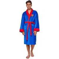 Groovy Zachte fleece badjas - DC Comics: Superman - One size