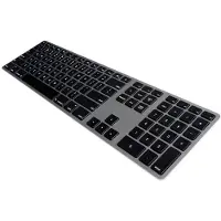Matias FK318B Wired Aluminium Keyboard for Mac Toetsenbord USB QWERTY, US-Engels, Mac Space grijs