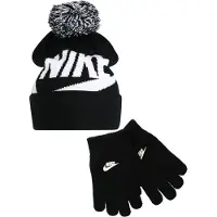 Nike Set 'Swoosh Pom' zwart / wit