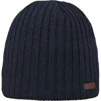 Barts Haakon Lambswool Gebreide Muts by