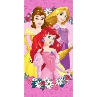 Disney Princess Princess handdoek - 100% katoen - Disney Prinsessen strandlaken - 140 x 70 cm.