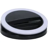 Grundig Ring lamp | (Ø8.5 cm, 36 leds, Batterijen, 3 standen)