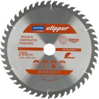 Norton Zaagbladen, NORTON CLIPPER Hardmetalen mes Finish 250x3,2/2,2x30 Z48 - 70184608109