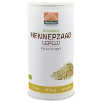 Mattisson 3x Hennepzaad Gepeld Biologisch 800 gr