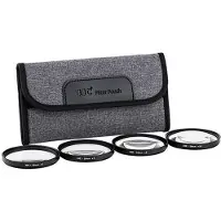 JJC F-C49K Close-Up Macro Filter Kit (+2, +4, +8, +10) 49mm