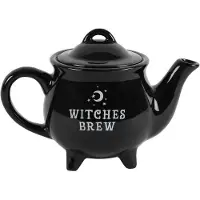 Something Different - Witches Brew Ceramic Theepot - Zwart