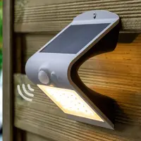 LumenXL Solar wandlamp Alien 1,5W met sensor - wit