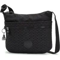 Kipling Schoudertas 'Arto' donkergrijs / zwart