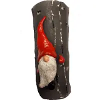 Kerst Kabouter - stompkaars - 6x13 cm - - kabouter - kaars - kerstverlichting - per 2 stuks