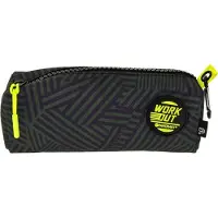 Kangaro Etui WorkOut zwart vierkant 20x6x7cm K-PM720030