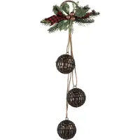 Clayre & Eef Deurhanger bellen 22*8*60 cm 64843