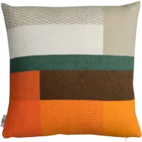 Røros Tweed Mikkel kussen 50x50 cm Orange