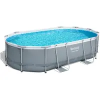 Bestway Power Steel Ovaal 488X305X107CM