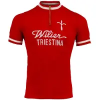 Wilier Vintage 1975 Korte Mouw Wielertrui
