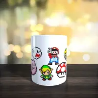 Image Mario - Zelda - Nintendo mok - oldschool - snes - nes - retro