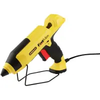 Stanley FatMax GR 100 R, Hotmeltlijmpistool, Zwart, Geel, 18,83 g/min, AC, 200 W, 100 W