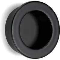 Mariani Schuifdeurkom rond Stylus 49 mm - mat zwart