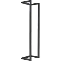 Jax Design Handdoekenhouder Firm | Jax Design metaal zwart 20x95x25 cm handdoekenhouders | NADUVI