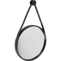 Jax Design Spiegel Triangle | Jax Design metaal zwart 35x35 cm wandspiegels | NADUVI