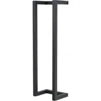 Jax Design Handdoekenhouder Firm | Jax Design metaal zwart 20x67x15 cm handdoekenhouders | NADUVI