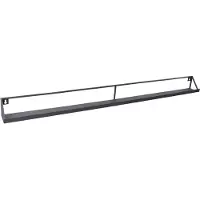 Jax Design Fotoplank Pictured | Jax Design metaal zwart 110x8x8 cm wandplanken en -haken | NADUVI