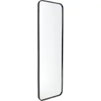 Jax Design Spiegel Fragix Boston | Jax Design metaal zwart 130x40 cm wandspiegels | NADUVI