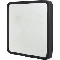 Jax Design Spiegel Loft | Jax Design metaal zwart 42x42x5 cm wandspiegels | NADUVI