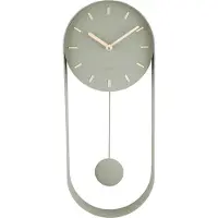 Karlsson - Wandklok met slinger - Jungle Groen - 50x20x4,8 cm