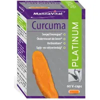 Platinum Mannavital Curcuma 60 St Capsules