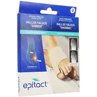 Epitact Rigide Corrigerende Hallux Valgus 'Knobbel' Orthese voor de Nacht Small 1 St Verband(en)