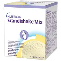 Nutricia Scandishake Mix Vanille 6x85 g