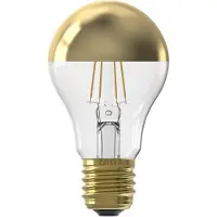 Calex LED E27 lamp 4 Watt kopspiegel goud