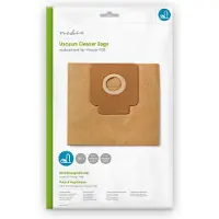 Nedis Stofzuigerzak - 10 Stuks - Papier - Meest verkocht voor: Hoover H58 - Bruin