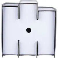Karlsson Klok Table Clock Book Green Tones Paper 20 x 15 cm